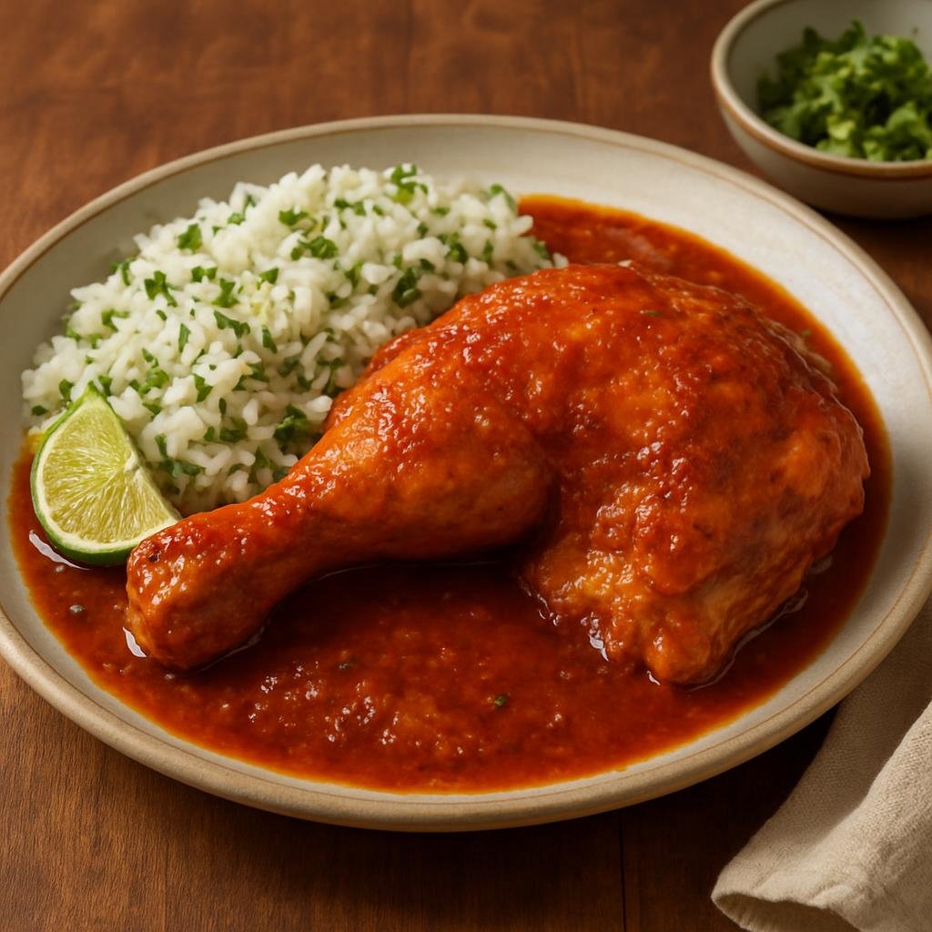Entree: Mexico – Bajio Mexico — Aguascalientes – Pollo a la Valentina (Valentina-style Chicken) recipe