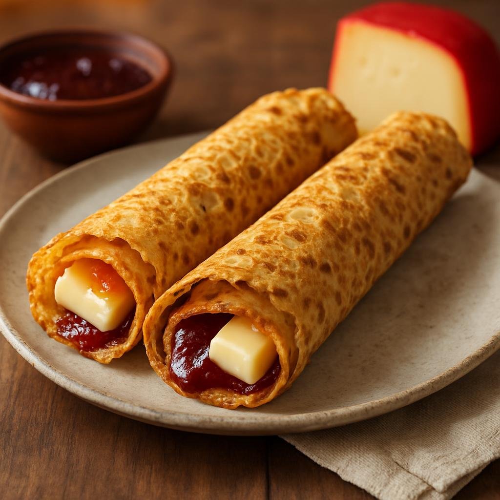 Dessert: Mexico – Yucatan Peninsula, Mexico – Marquesitas (Yucatan Crispy Crepes) recipe