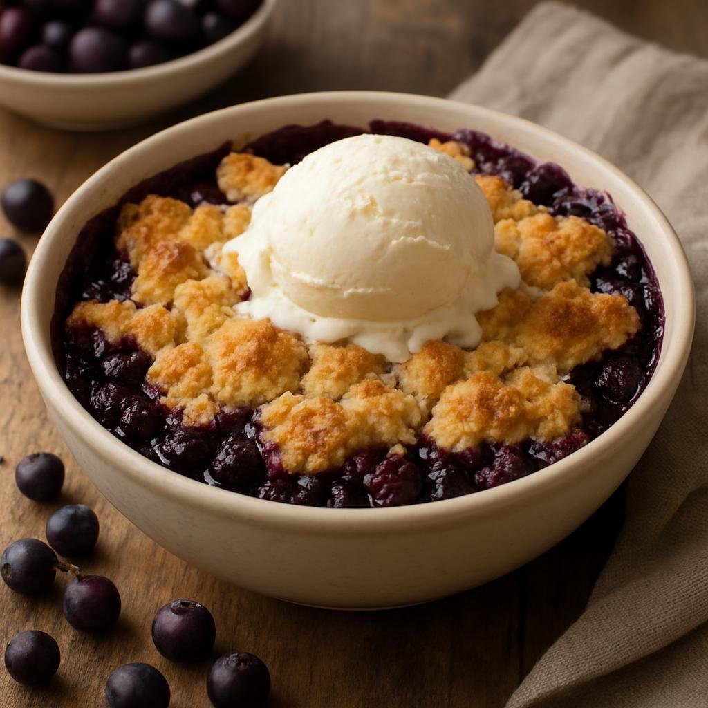 Dessert: United States – Rocky Mountain United States (Montana) – Montana Saskatoon Berry Cobbler recipe