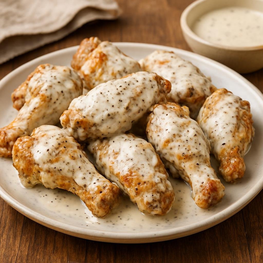 Appetizer: United States – Alabama, Southern United States – Alabama White Sauce Chicken Wings recipe