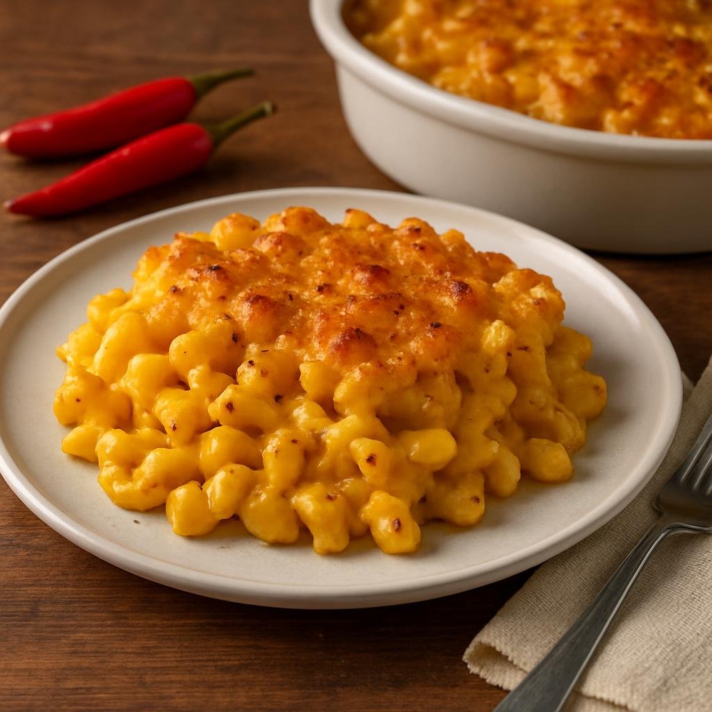 Side Dish: United States – Caribbean United States Territories – Macaroni Pie recipe