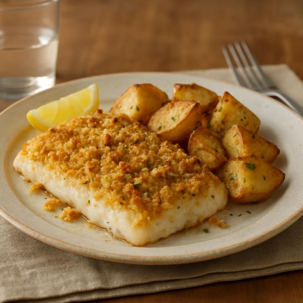 Entree: United States – New England — Massachusetts – Scrod recipe
