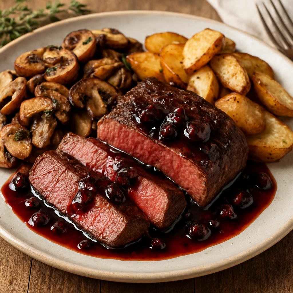 Entree: United States – Rocky Mountain United States (Colorado) – Elk Steak recipe