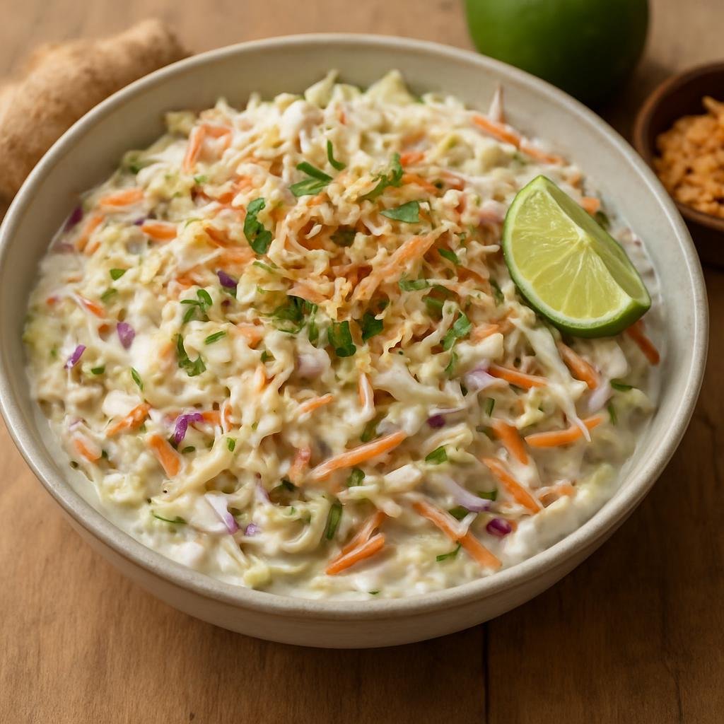 Salad: United States – American Samoa (Pacific Island United States Territories) – Samoan Coleslaw recipe