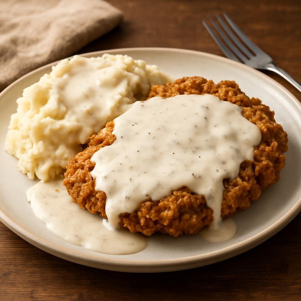 Entree: United States – Nebraska — Great Plains United States – Chicken Fried Steak recipe