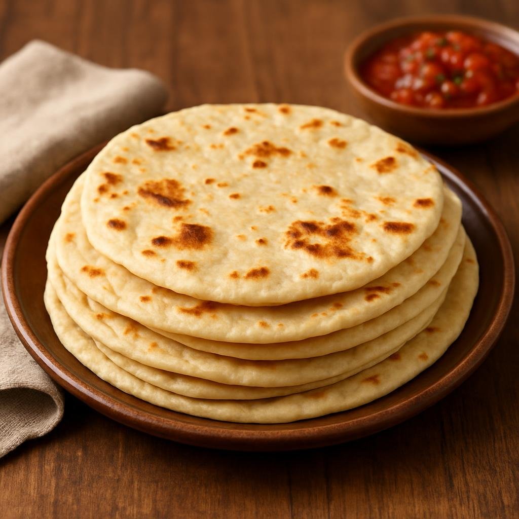 Side Dish: Mexico – Nuevo Leon / Northern Mexico – Tortillas de Harina (Flour Tortillas) recipe
