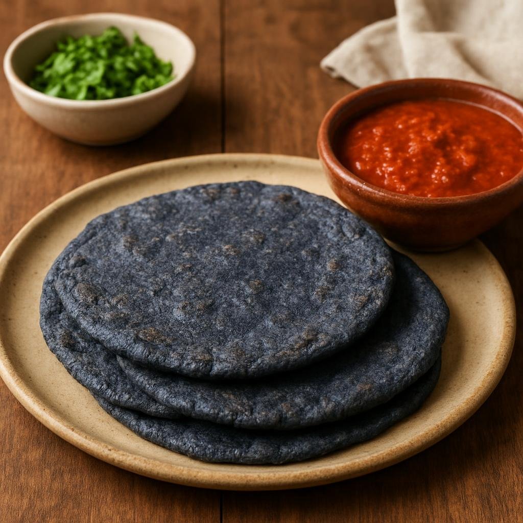 Side Dish: Mexico – Tlaxcala, Central Mexico – Tlaxcalan Tlaxcalli (Tlaxcala Tortilla) recipe