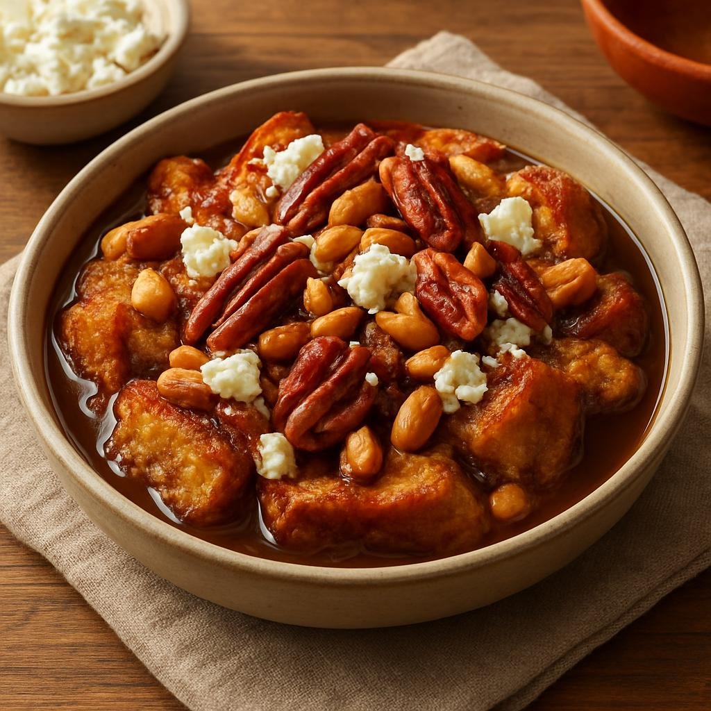 Dessert: Mexico – Northern Mexico — Durango – Capirotada Durangueña (Durango-style Bread Pudding) recipe