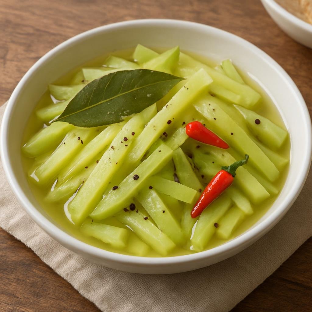 Side Dish: United States – Pacific Island United States Territories (Guam) – Pickled Papaya recipe