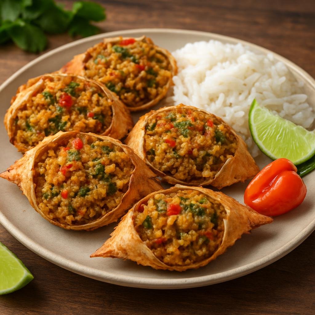 Entree: United States – U.S. Virgin Islands — Caribbean United States Territories – Stuffed Crab Backs recipe