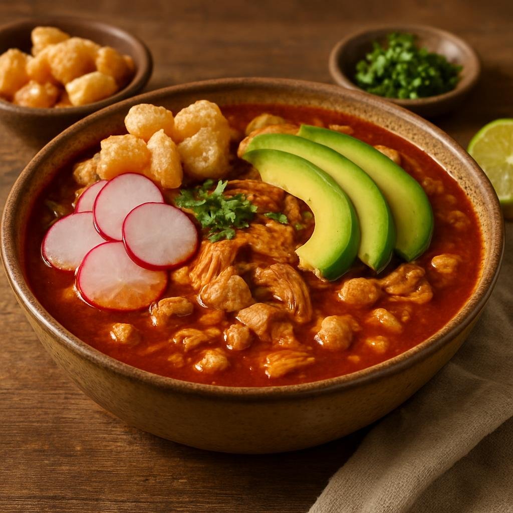 Entree: Mexico – Guerrero, Pacific Coast Mexico – Pozole Guerrero (Guerrero Pozole) recipe
