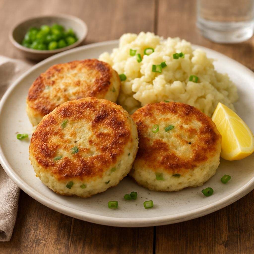 Entree: Canada – New Brunswick (Atlantic Canada) – New Brunswick Fish Cakes recipe