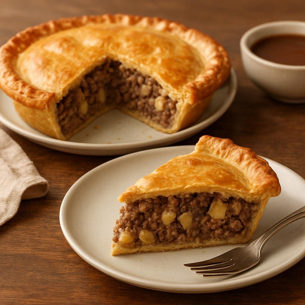 Entree: Canada – Manitoba, Canadian Prairies – Tourtière (Meat Pie) recipe