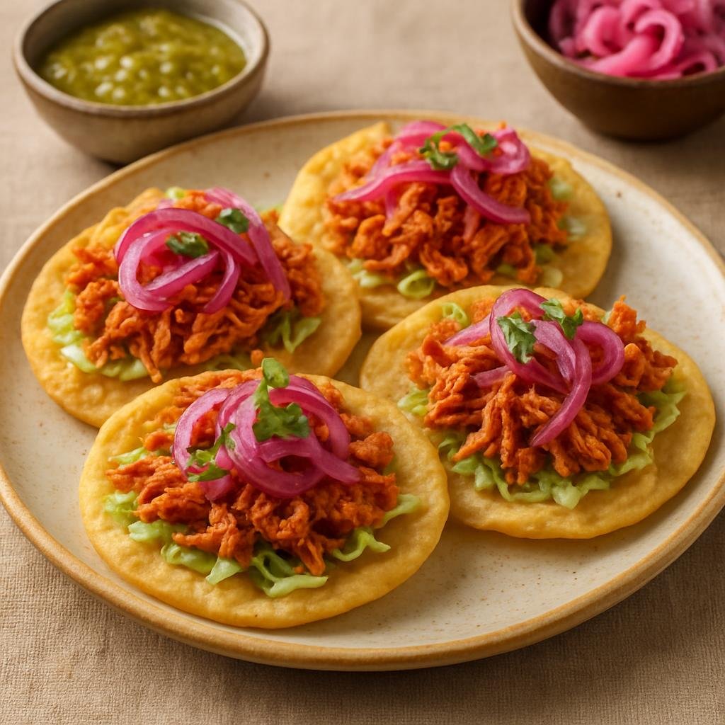 Entree: Mexico – Yucatan Peninsula Mexico – Salbutes recipe