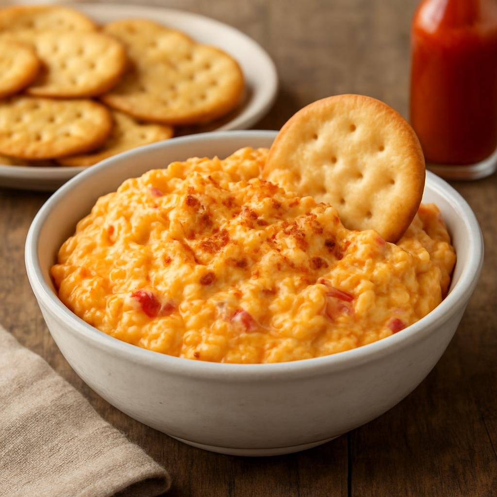 Appetizer: United States – Southern United States (Alabama) – Pimento Cheese Spread recipe