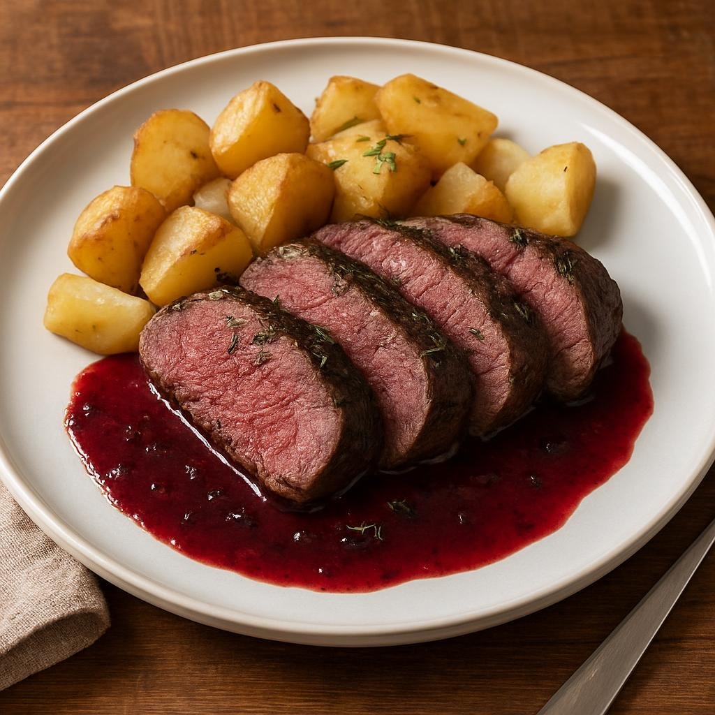 Entree: Canada – Yukon, Northern Canada – Caribou Roast recipe