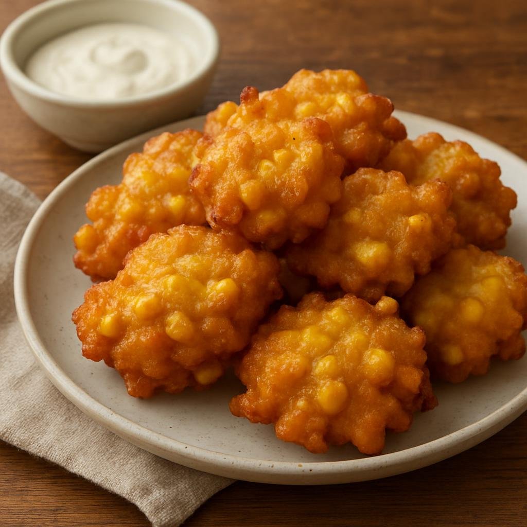 Appetizer: United States – Indiana – Indiana Corn Fritters recipe