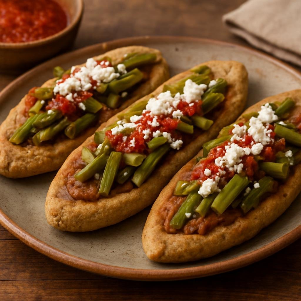 Entree: Mexico – Hidalgo – Tlacoyos (Stuffed Masa Cakes) recipe