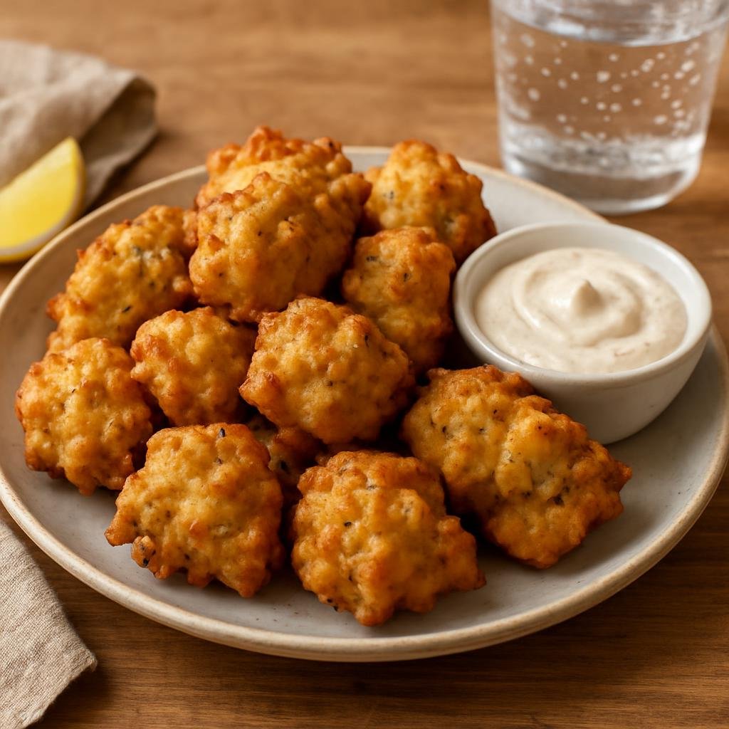 Appetizer: United States – Rhode Island – Rhode Island Clam Cakes recipe