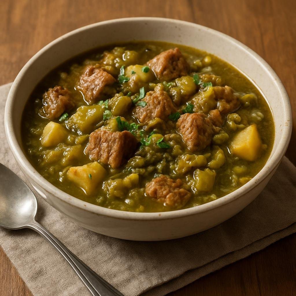 Entree: United States – Southwestern United States (Arizona) – Green Chile Stew recipe