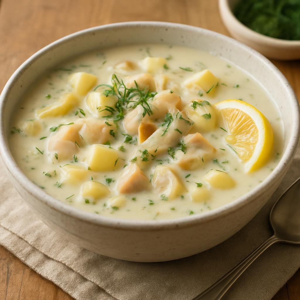 Entree: United States – Pacific Northwest (Washington) – Geoduck Chowder recipe