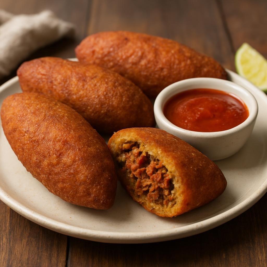 Appetizer: United States – Puerto Rico – Alcapurrias (Stuffed Fritters) recipe