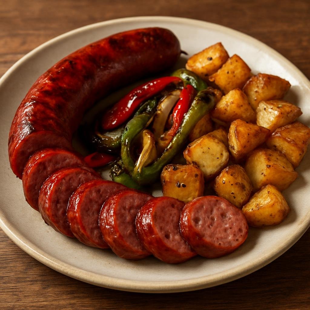 Entree: United States – Texas – Texas Smoked Sausage recipe
