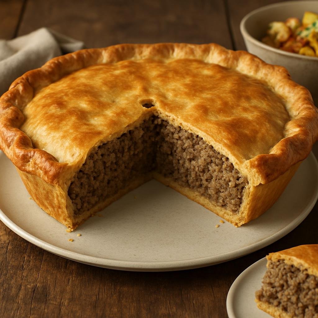 Entree: Canada – Ontario, Central Canada – Tourtière (Meat Pie) recipe