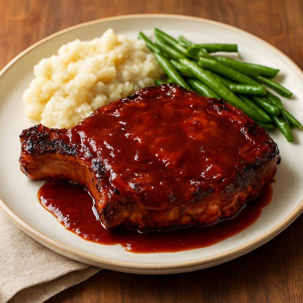 Entree: United States – Missouri (Midwestern United States) – Pork Steak recipe