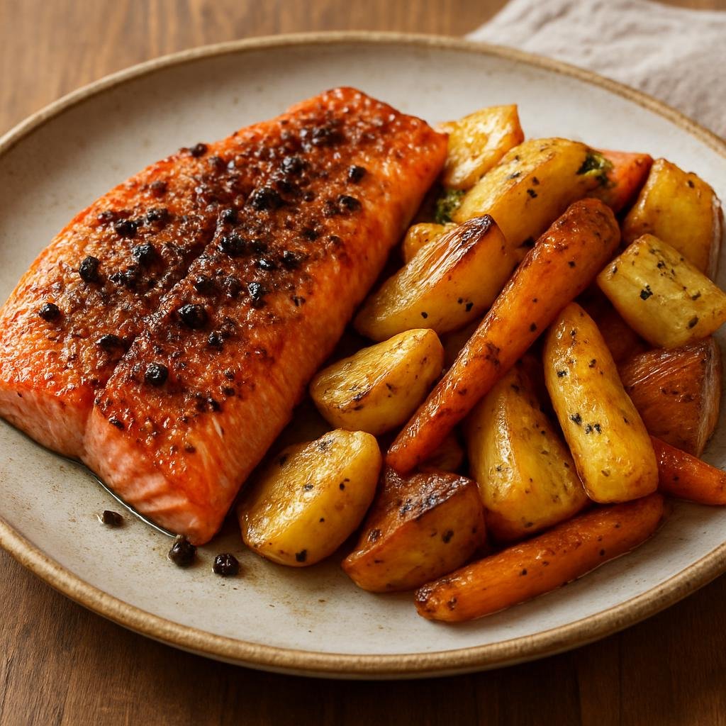 Entree: Canada – Northwest Territories – Arctic Char with Juniper Berries recipe