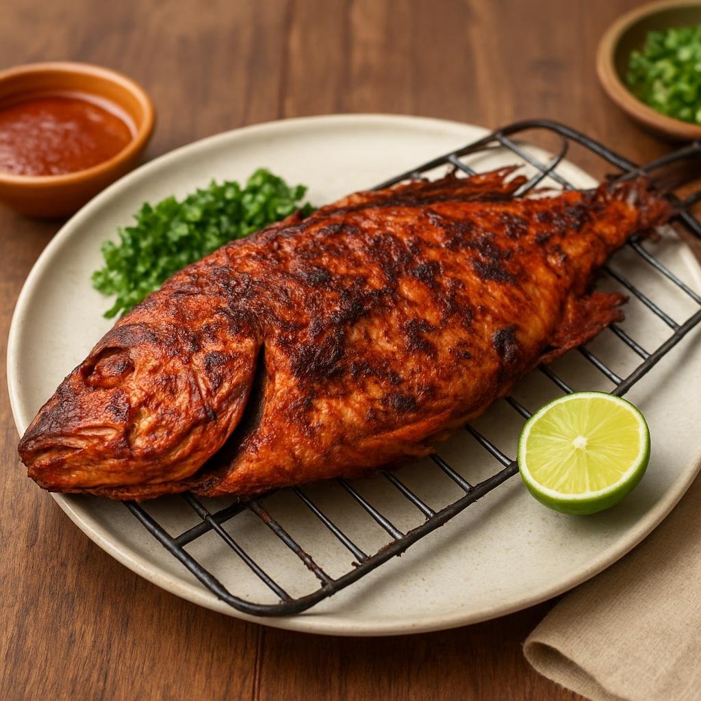 Entree: Mexico – Nayarit, Pacific Coast Mexico – Pescado Zarandeado (Zarandeado Fish) recipe