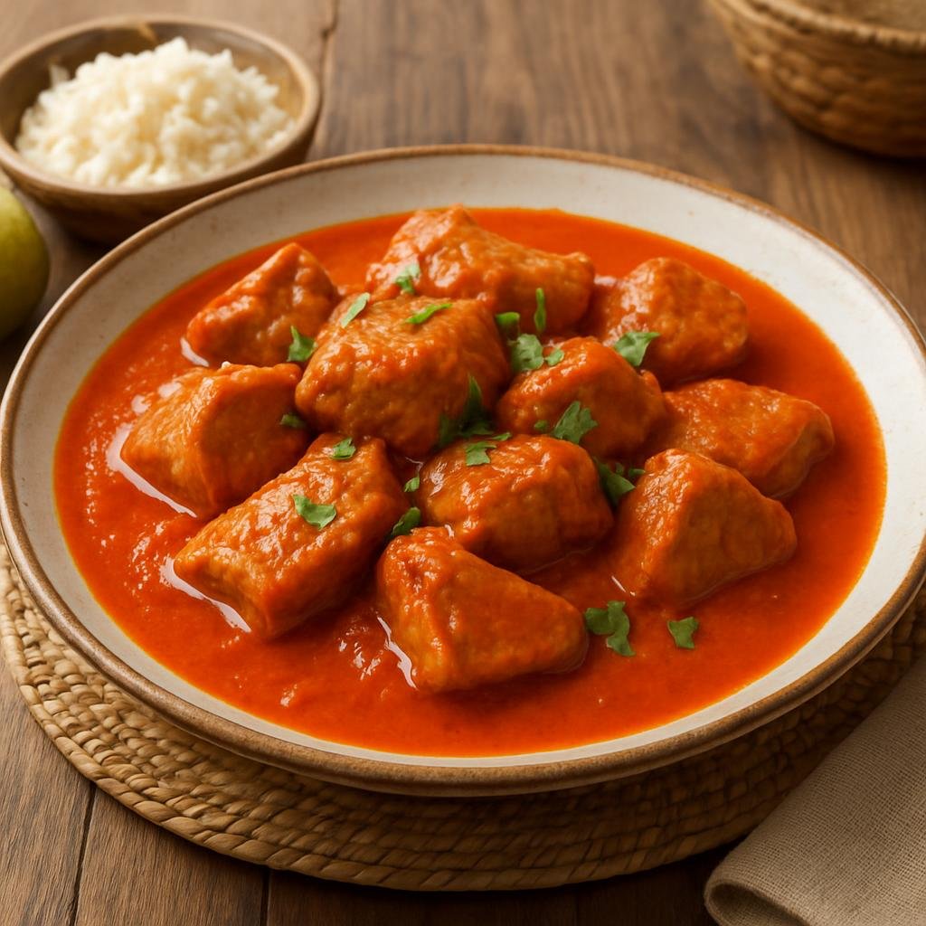 Entree: Mexico – Yucatan Peninsula, Quintana Roo – Lomitos de Valladolid (Pork Lomitos in Tomato Sauce) recipe