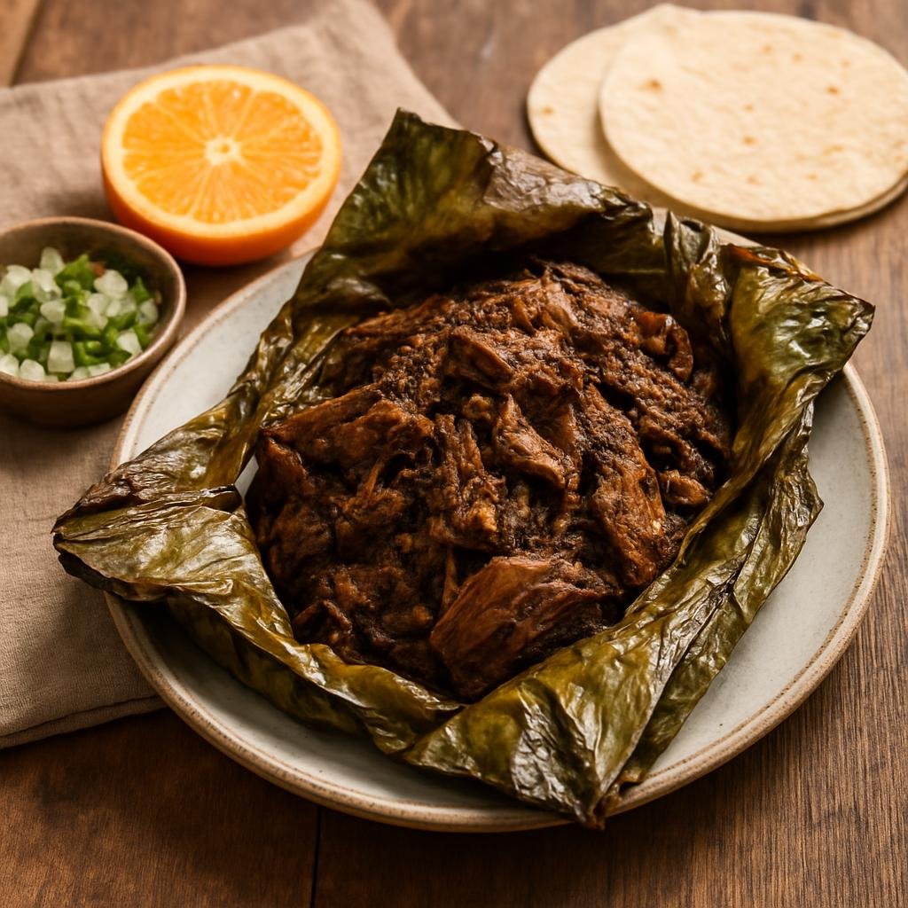 Entree: Mexico – Guerrero, Pacific Coast Mexico – Barbacoa de Chivo recipe