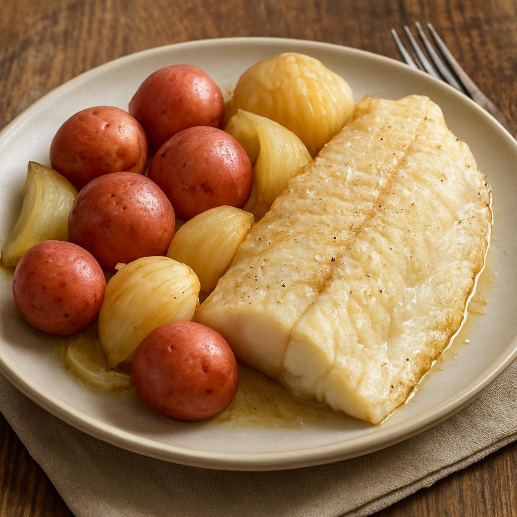Entree: United States – Door County, Wisconsin, Upper Midwest – Door County Fish Boil recipe