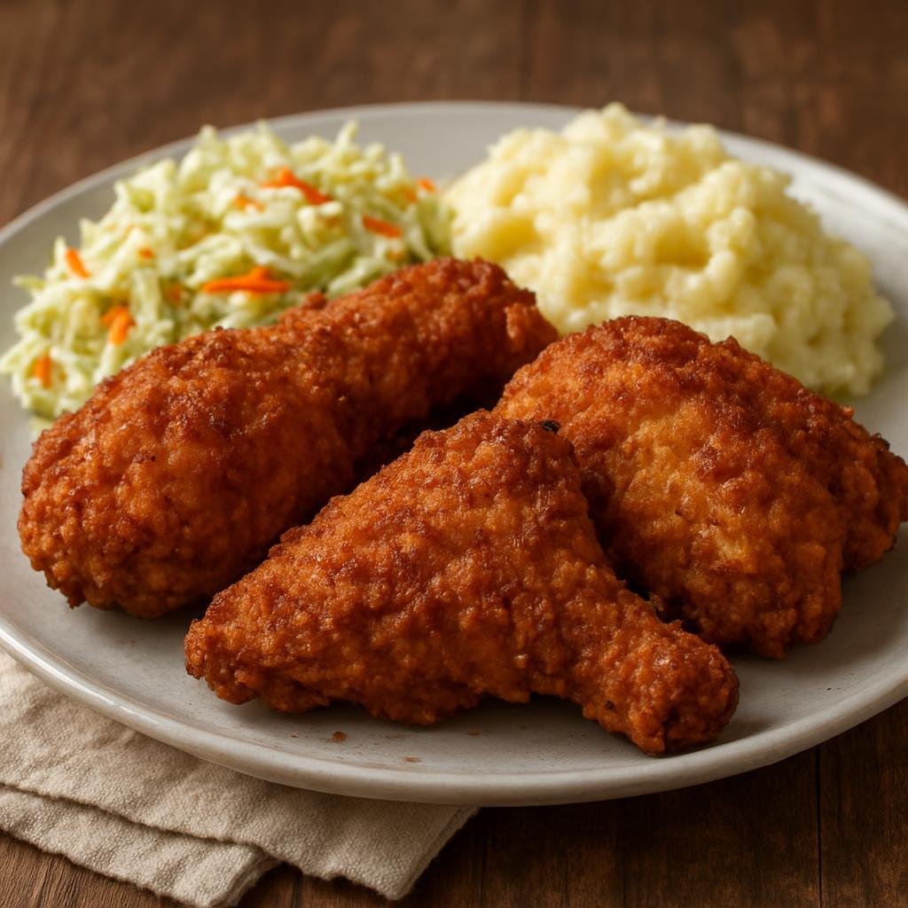 Entree: United States – Southern United States — Virginia – Virginia Fried Chicken recipe