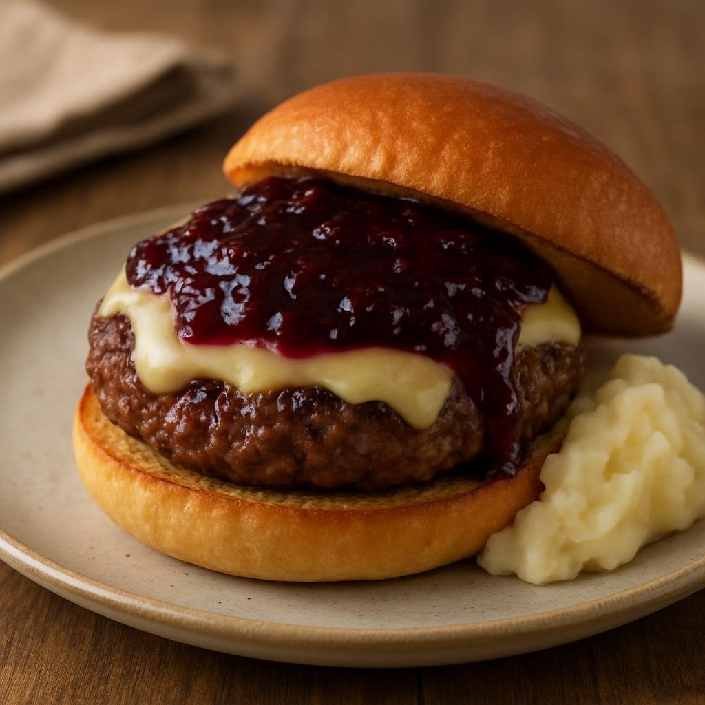 Entree: United States – Oregon, Pacific Northwest – Oregon Elk Burger recipe