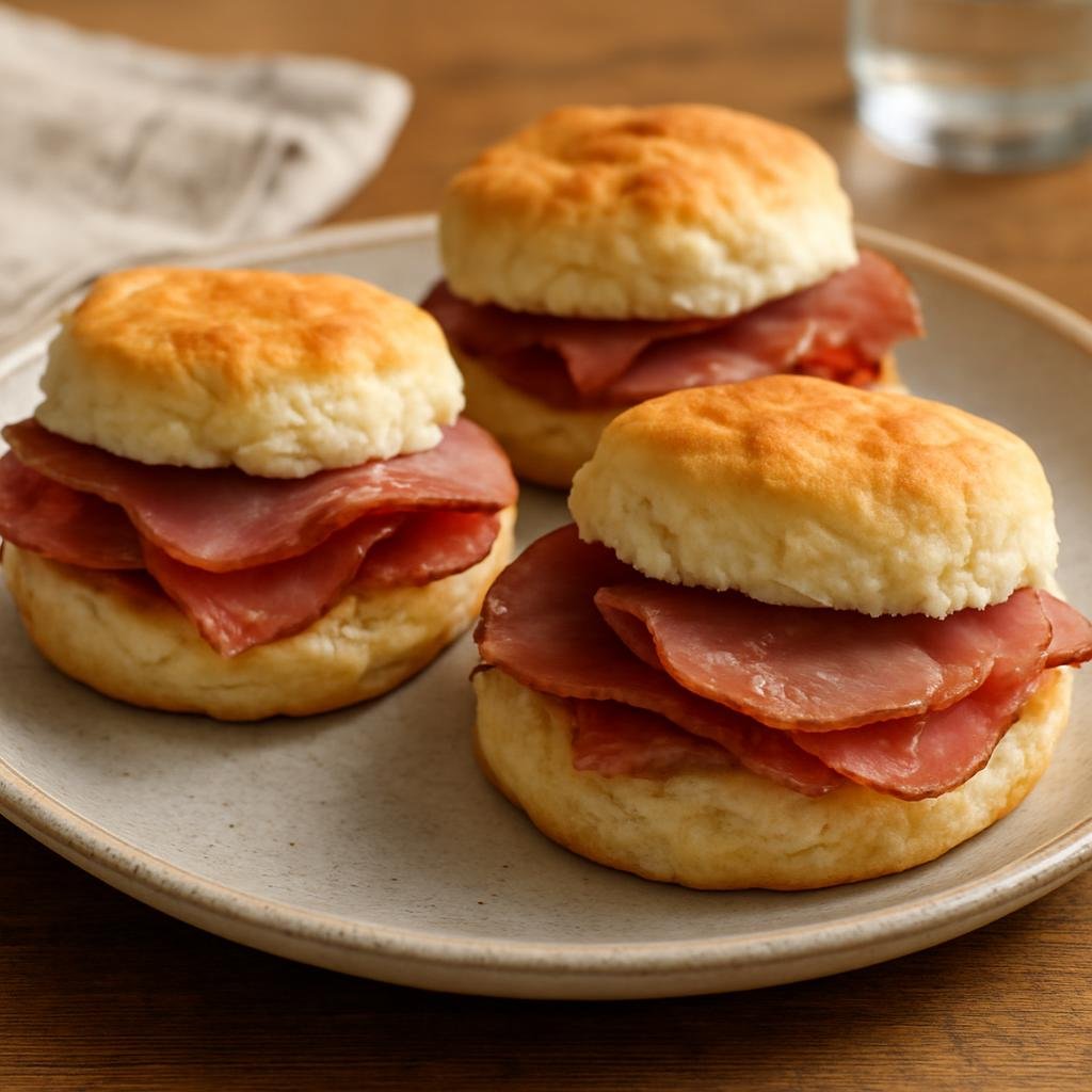 Appetizer: United States – Virginia – Virginia Ham Biscuits recipe