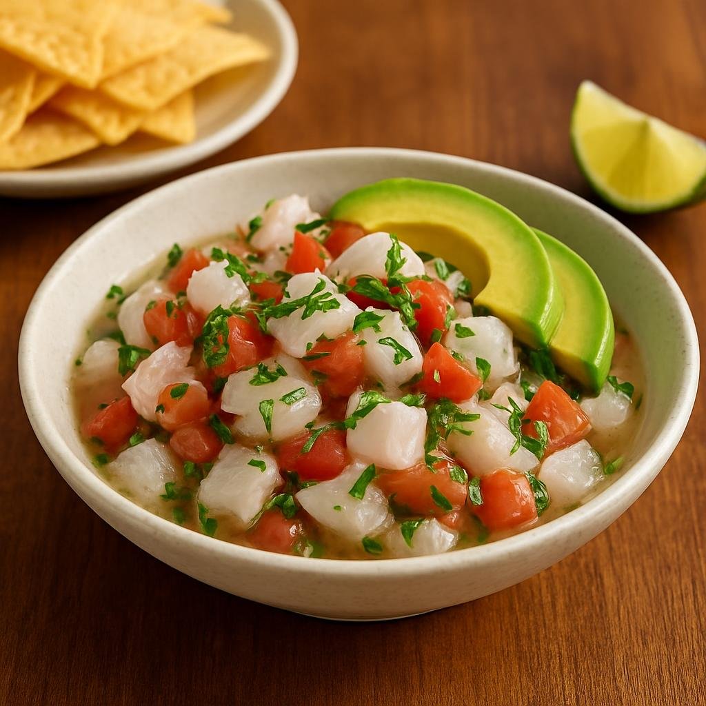 Appetizer: Mexico – Baja California – Ceviche de Pescado Estilo Baja recipe
