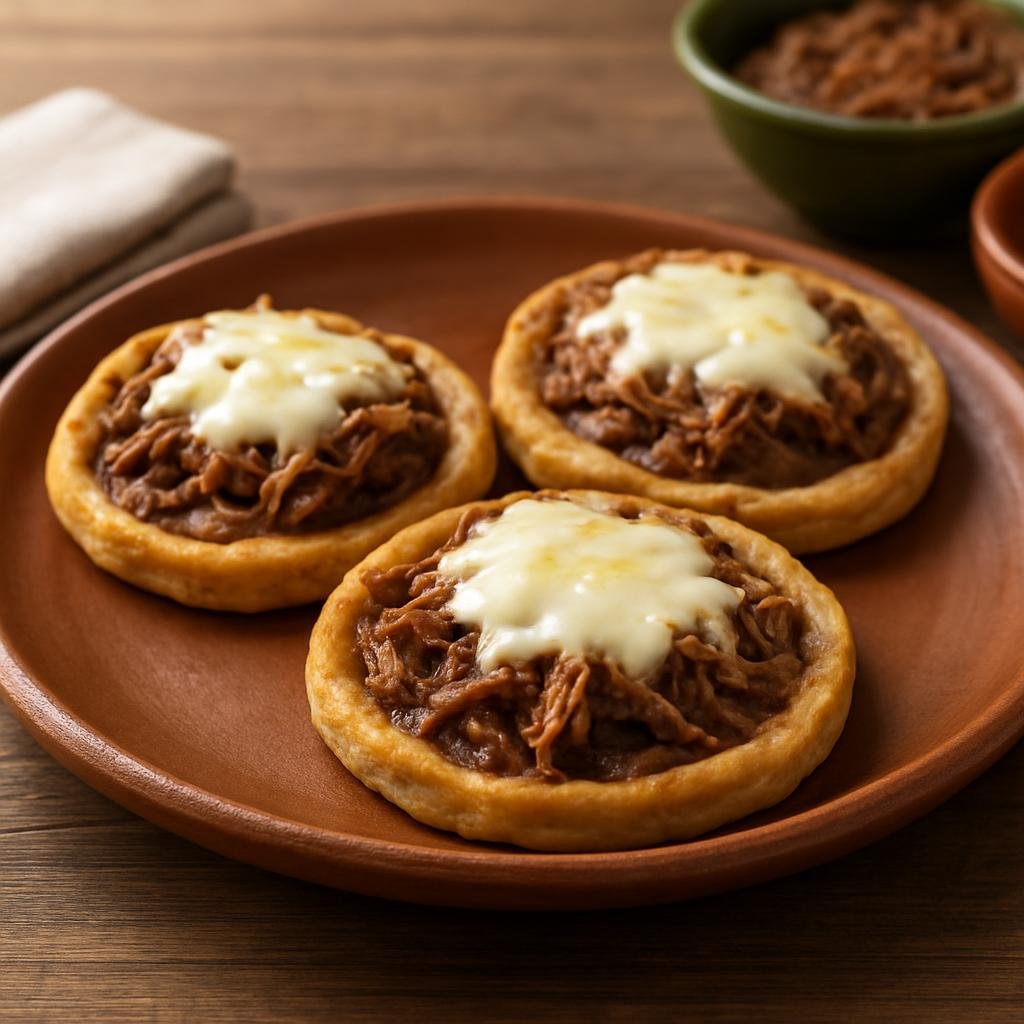Appetizer: Mexico – Durango, Northern Mexico – Sopes Durangueños recipe