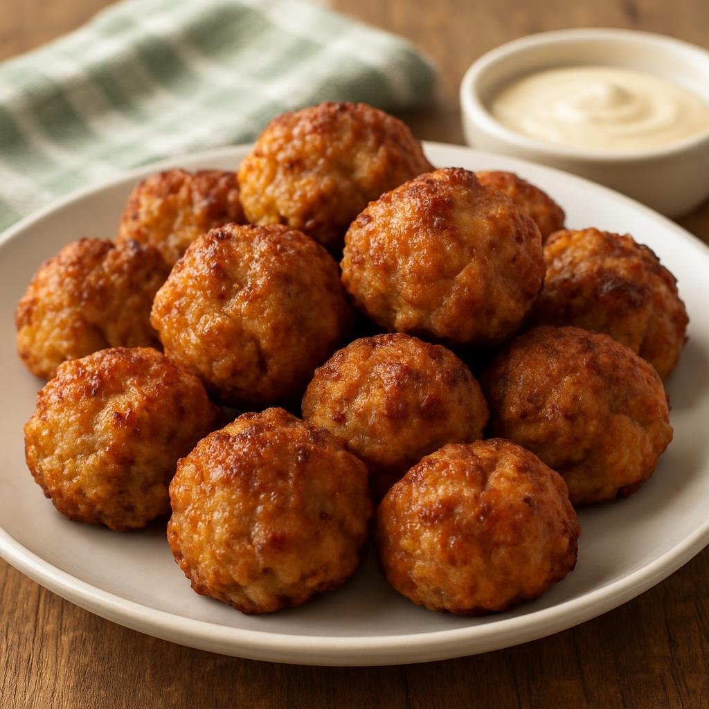 Appetizer: United States – Missouri – Missouri-Style Pork Sausage Balls recipe
