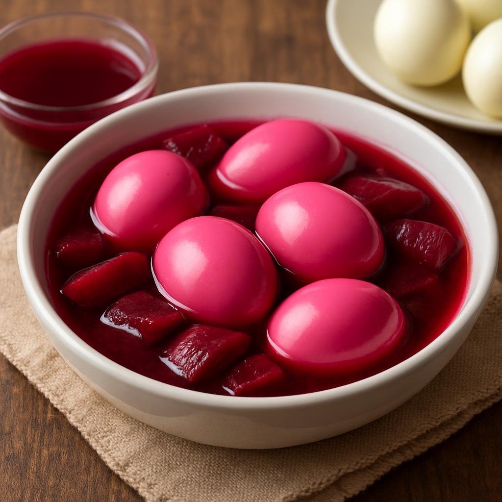 Appetizer: United States – Pennsylvania – Pennsylvania Dutch Pickled Eggs recipe