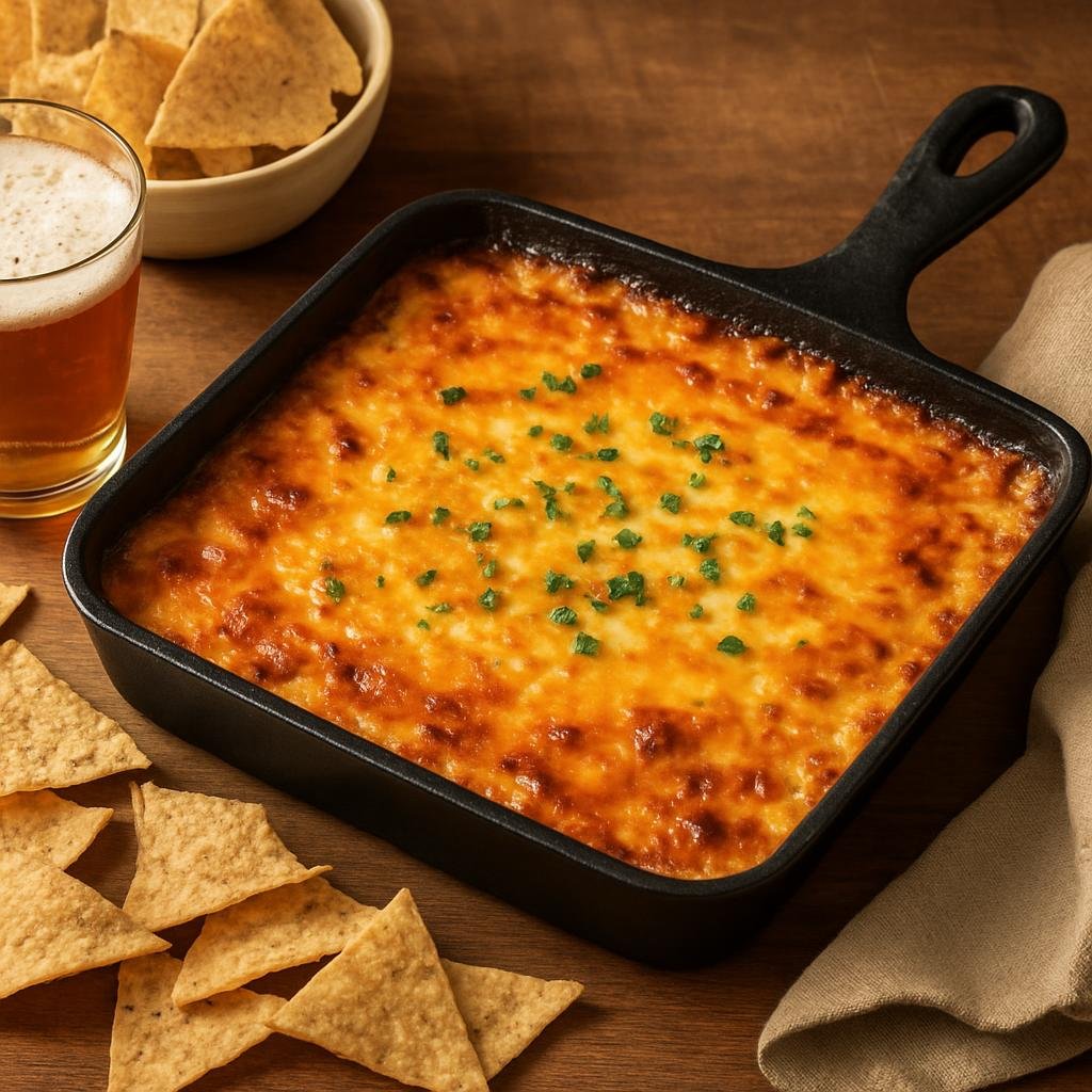 Appetizer: United States – Great Lakes United States — Michigan – Detroit-Style Cheese Dip recipe