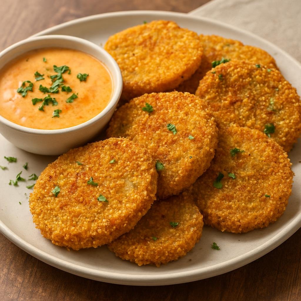 Appetizer: United States – Maryland (Mid-Atlantic United States) – Fried Green Tomatoes recipe