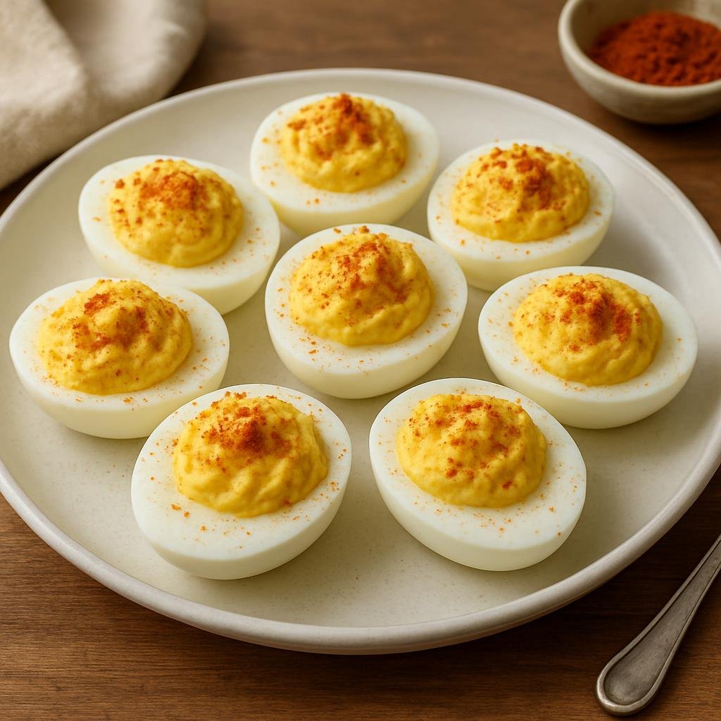 Appetizer: United States – Midwestern United States (Iowa) – Iowa Deviled Eggs recipe