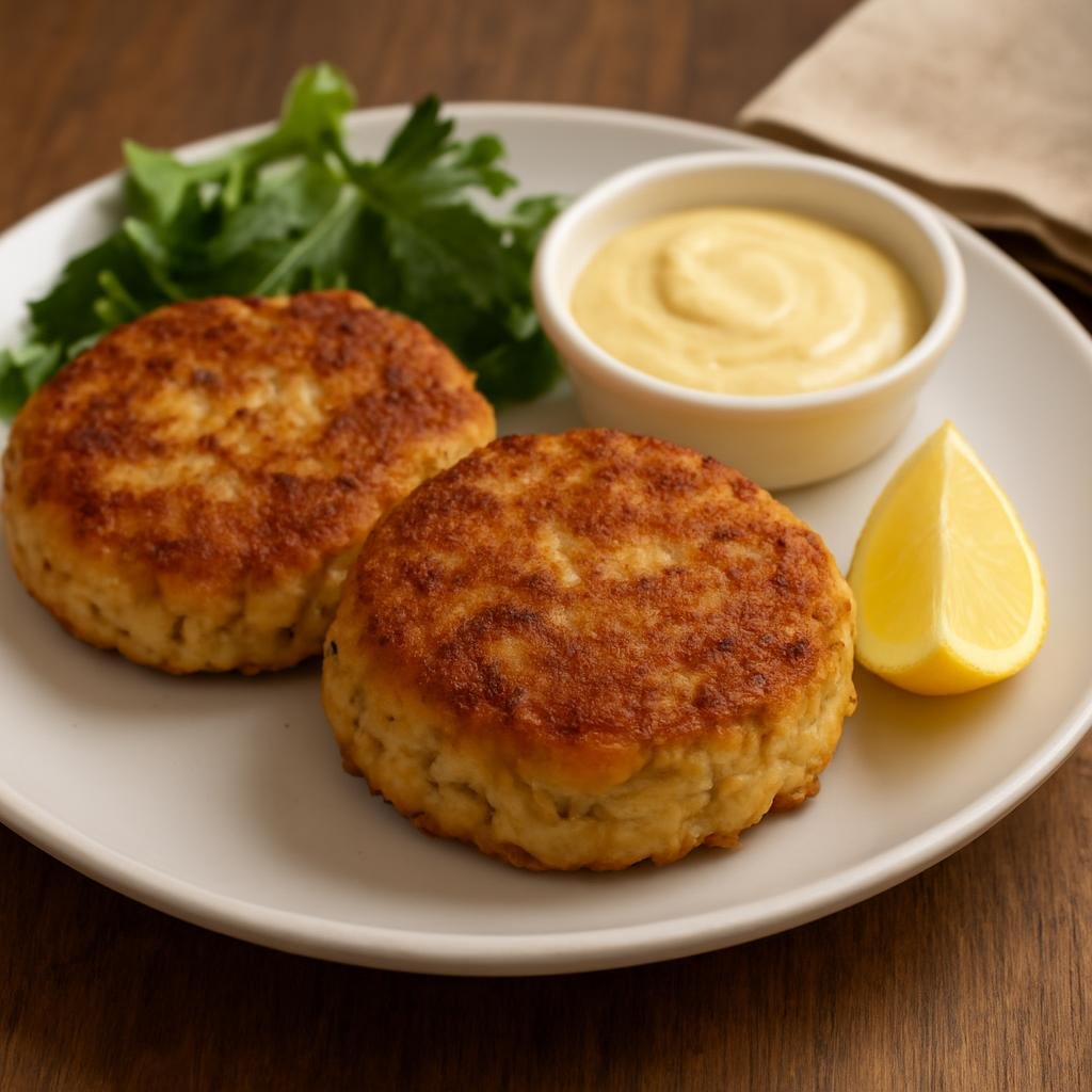 Appetizer: United States – New England (Maine) – Maine Crab Cakes recipe