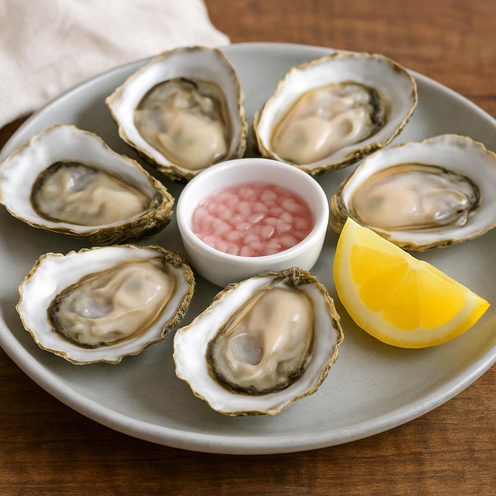 Appetizer: Canada – British Columbia, Pacific Canada – West Coast Oysters on the Half Shell recipe