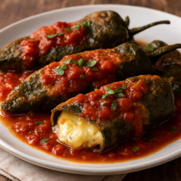 Entree: United States – Texas – Chile Rellenos (Cheese‑Stuffed Poblano Peppers) (Stuffed poblano peppers) recipe