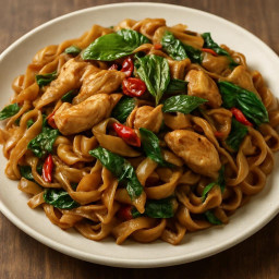 Entree: Thailand – ผัดขี้เมา ➤ Phat Khi Mao (Drunken Noodles) recipe
