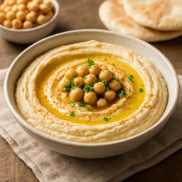 Appetizer: Lebanon – Levant – حمص بالطحينة ➤ Hummus bi tahina (Chickpea and tahini dip) recipe
