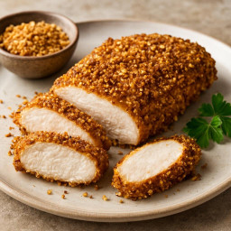Entree: Egypt – Dukkah-Crusted Chicken Breast recipe
